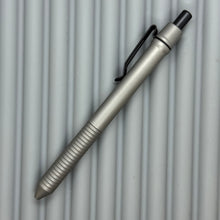 Load image into Gallery viewer, &gt; Spoke Click Model C: Matte Titanium /  Grooved Grip (black accents)