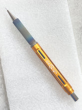 Load image into Gallery viewer, #spokehack Model 4 / Orange Barrel with Color Spectrum Titanium Grip