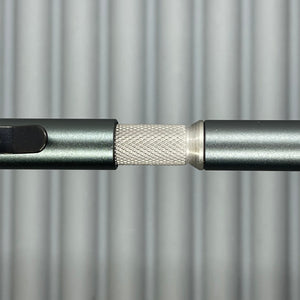 Roady XL / Gunmetal, Knurled Titanium Grip