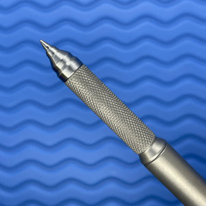 Roady XL / Perf Sandblasted Titanium - Knurled Titanium Grip