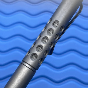 Roady XL / Perf Sandblasted Titanium - Knurled Titanium Grip