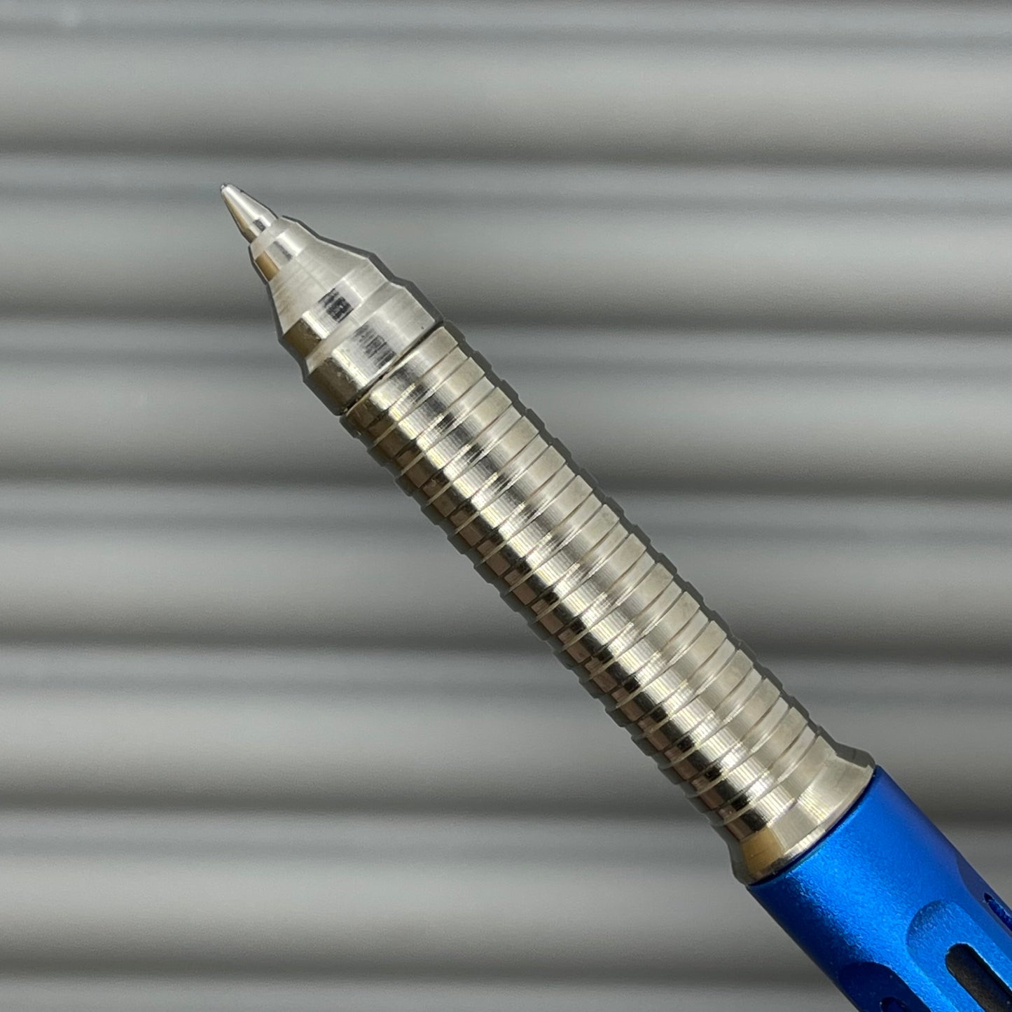 Spoke Pen 2 / Blue with Black Poly Cap