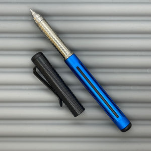 Spoke Pen 2 / Blue with Black Poly Cap