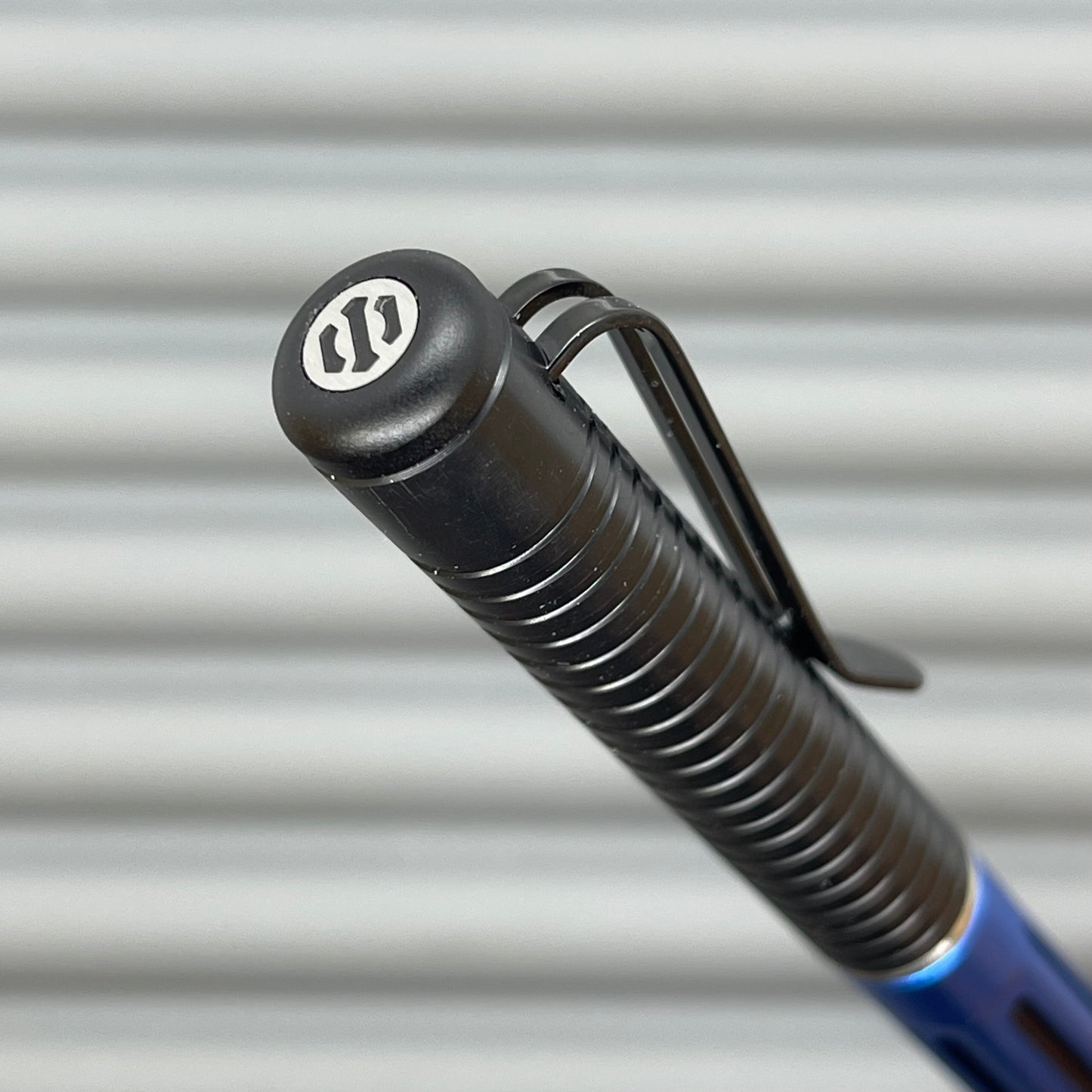 Spoke Pen 2 / Blue with Black Poly Cap