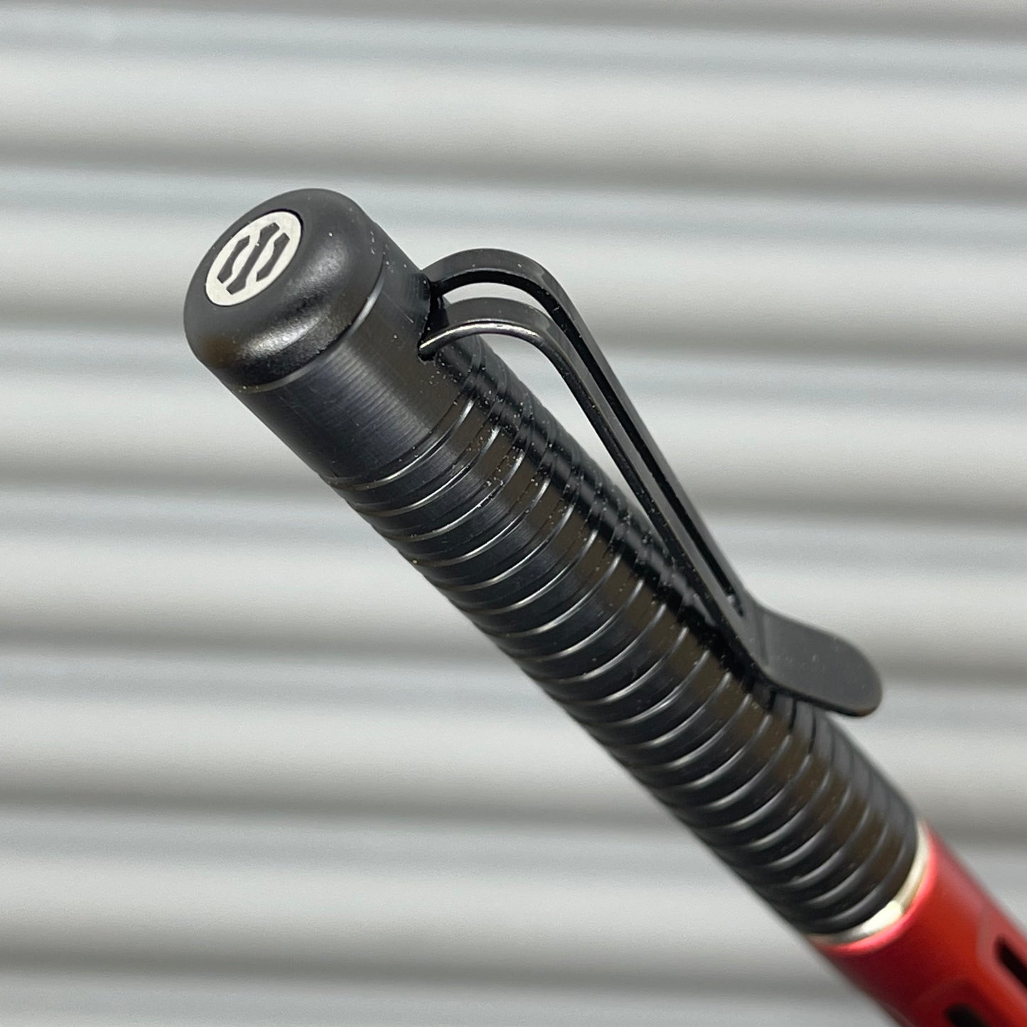 Spoke Pen 2 / Red with Black Poly Cap
