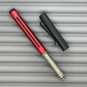 Spoke Pen 2 / Red with Black Poly Cap