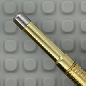 Roady: Groove Brass with Knurled Grip