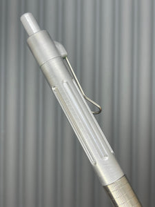 Spoke Click Prototype (Alpha): Titanium Taper Grip, Bare Aluminum Barrel