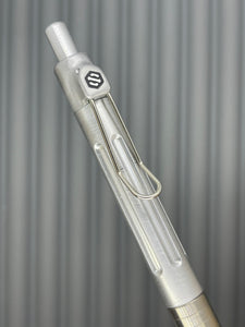 Spoke Click Prototype (Alpha): Titanium Taper Grip, Bare Aluminum Barrel
