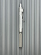 Load image into Gallery viewer, Spoke Click Prototype (Alpha): Titanium Knurl Grip, Bare Aluminum Barrel