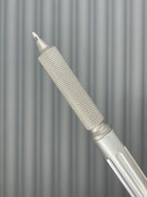 Load image into Gallery viewer, Spoke Click Prototype (Alpha): Titanium Knurl Grip, Bare Aluminum Barrel