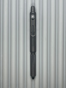 Spoke Click Prototype (Alpha): Black Aluminum Knurl Grip, Black Aluminum Barrel