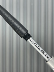 Spoke Click Prototype (Alpha): Black Aluminum Taper Grip, Bare Aluminum Barrel