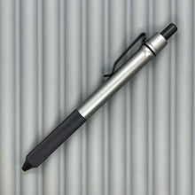 Load image into Gallery viewer, &gt; Spoke Click Model C Aluminum: Battleship Grey / Black Knurled Grip