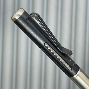 Roady  / Titanium - Knurled Grip, Slotted Black Aluminum Cap