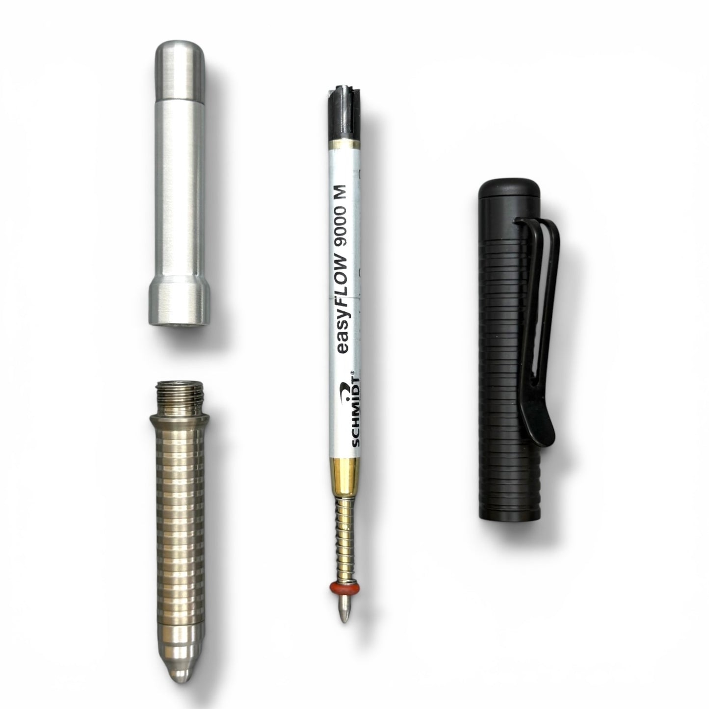 Roady / Titanium grip - Proto Aluminum Barrel - Black Groove Poly Cap