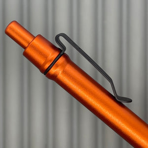 > Spoke Click Model C: Aluminum, Lava Orange / Knurled Grip