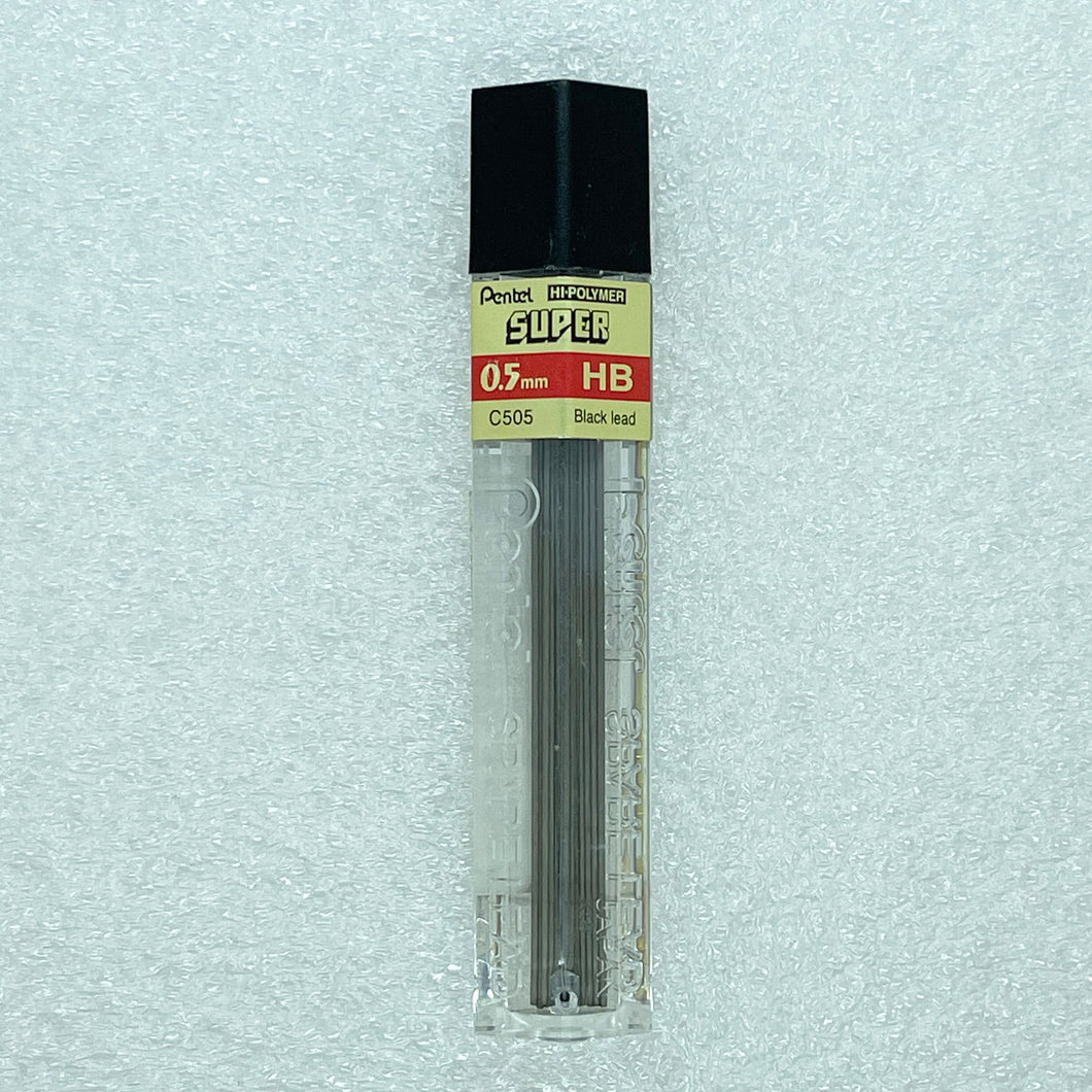 Pencil Lead: Pentel Super Hi Polymer HB 0.5mm