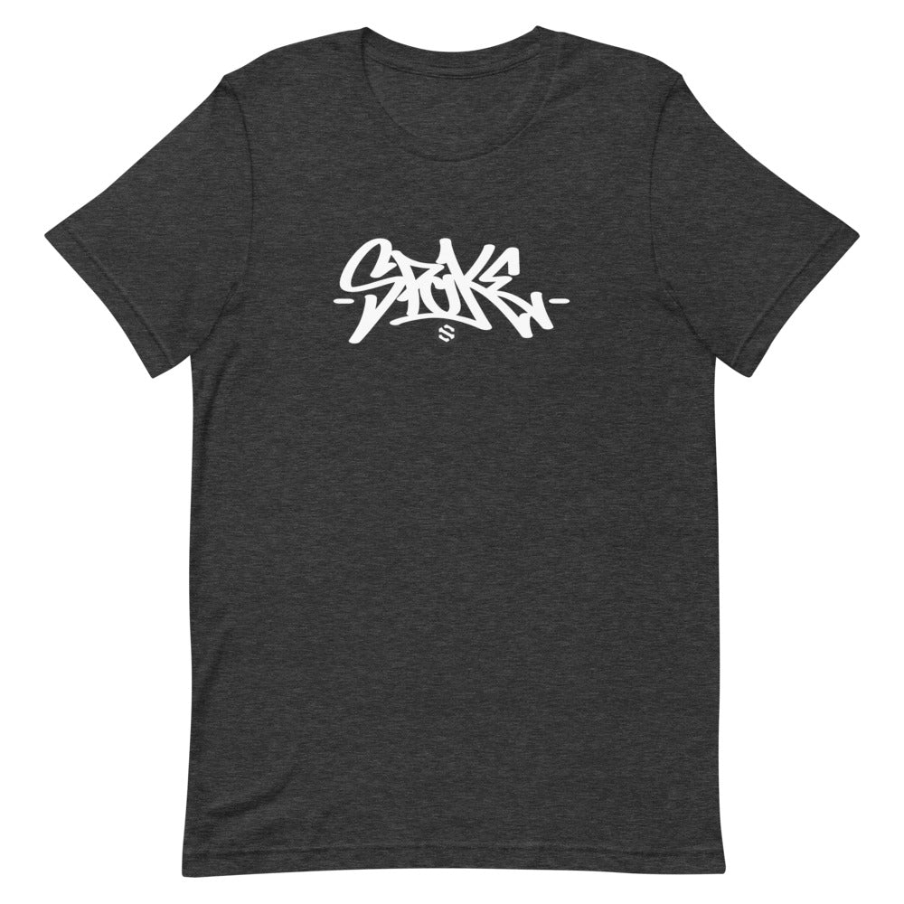 Spoke graffiti logo short-sleeve unisex t-shirt – Spoke Design