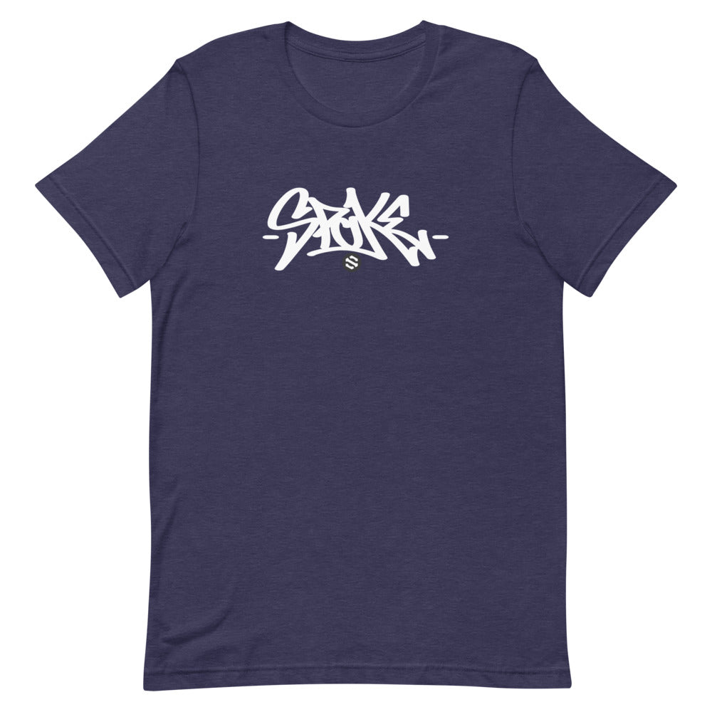 Spoke graffiti logo short-sleeve unisex t-shirt – Spoke Design